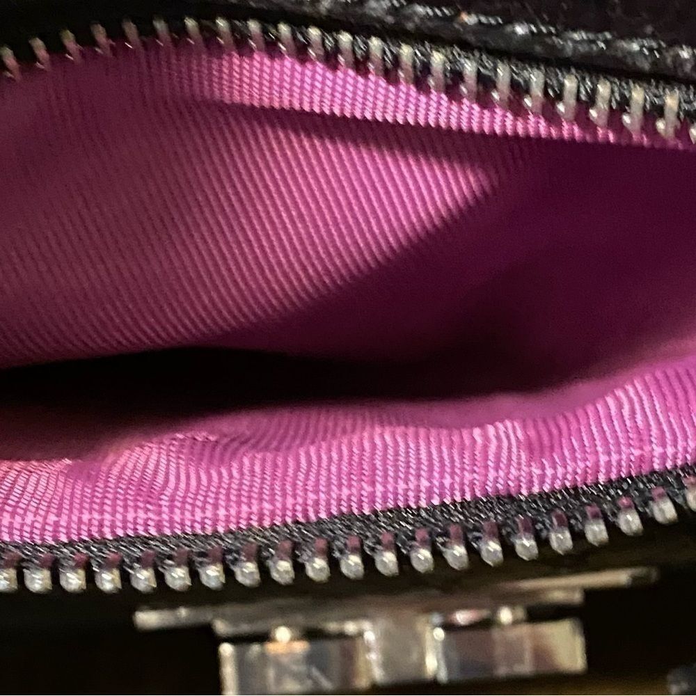 Jessica Simpson Black patent Leather Crossbody Bag - Picture 5 of 7